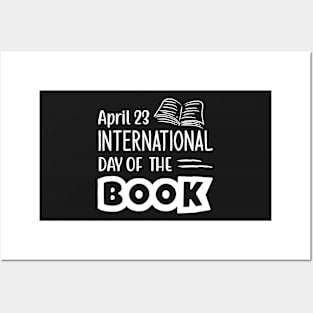 World International Book Day for Book Lovers Library Reading Posters and Art